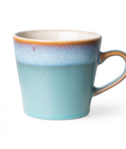 Tasse cappuccino - bleu ciel