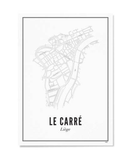 Petit poster LE CARRE - 21x30