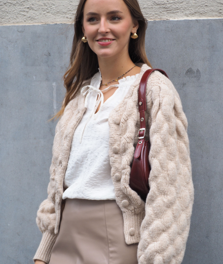 Cardigan DAHLIA beige